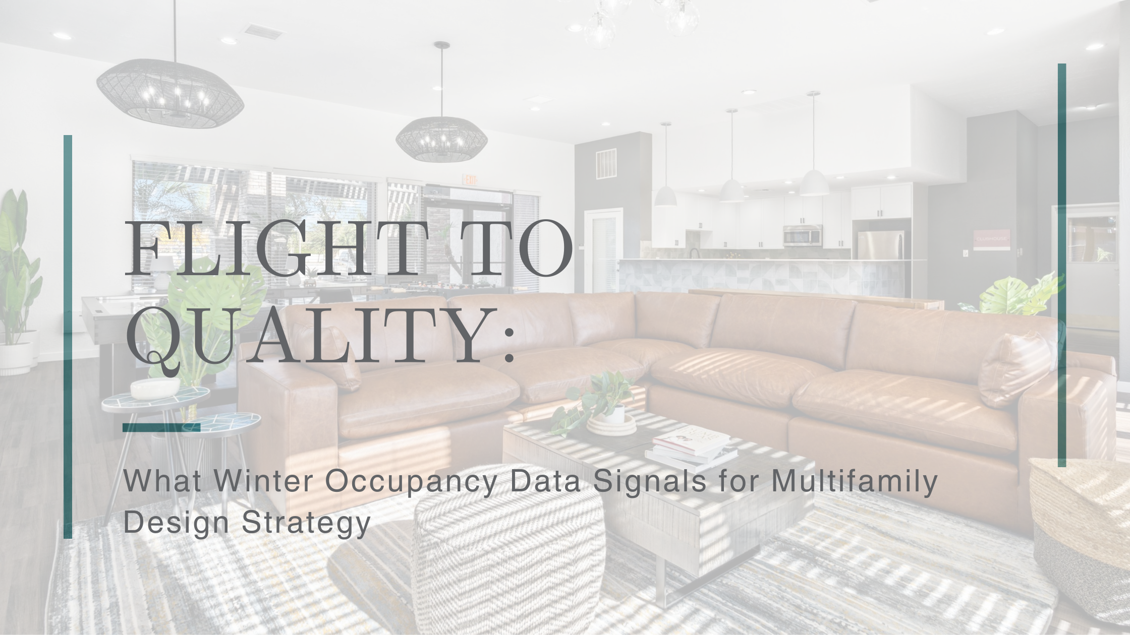 Flight to Quality: What Winter Occupancy Data Signals for Multifamily ...